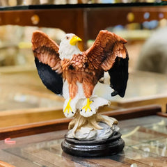 Miniature Falcon Sculpture Art