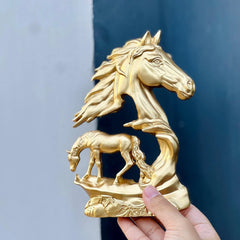 Horse Sculpture Wall Decor