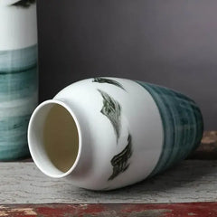 Hand-Painted Vases For Living Room Decor (3 Pcs)