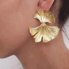 GOLD LOTUS - EARRINGS