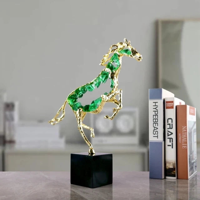 Amethyst Horse Meta Crystal Decor Amethyst Horse Meta Crystal Decor