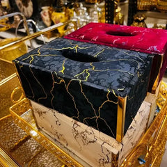 Leather Tissue Box