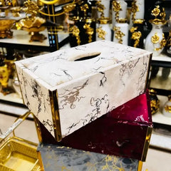 Leather Tissue Box