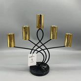 Metal Plated Candle Holder