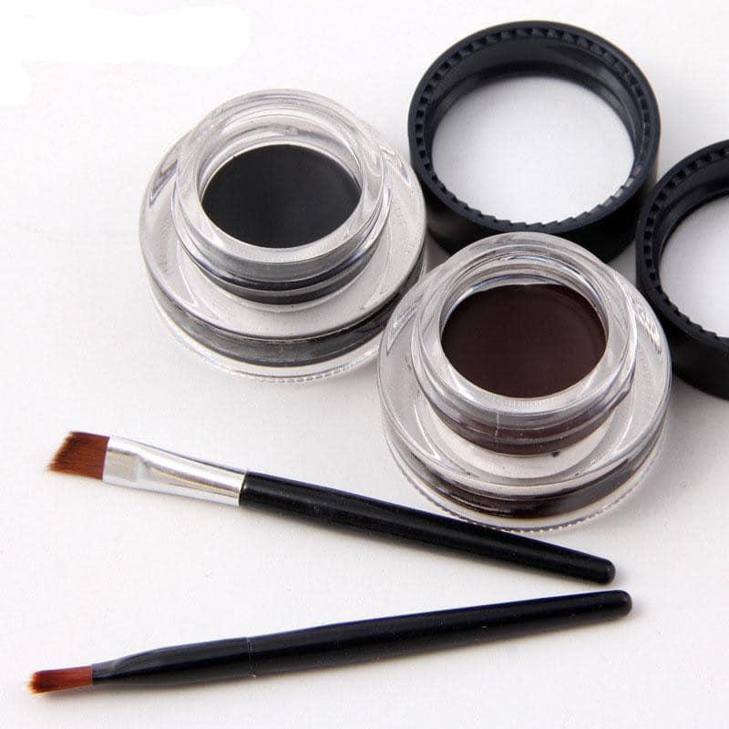 MISS ROSE Gel Eyeliner - 2 color set Black and Brown MISS ROSE Gel Eyeliner - 2 color set Black and Brown
