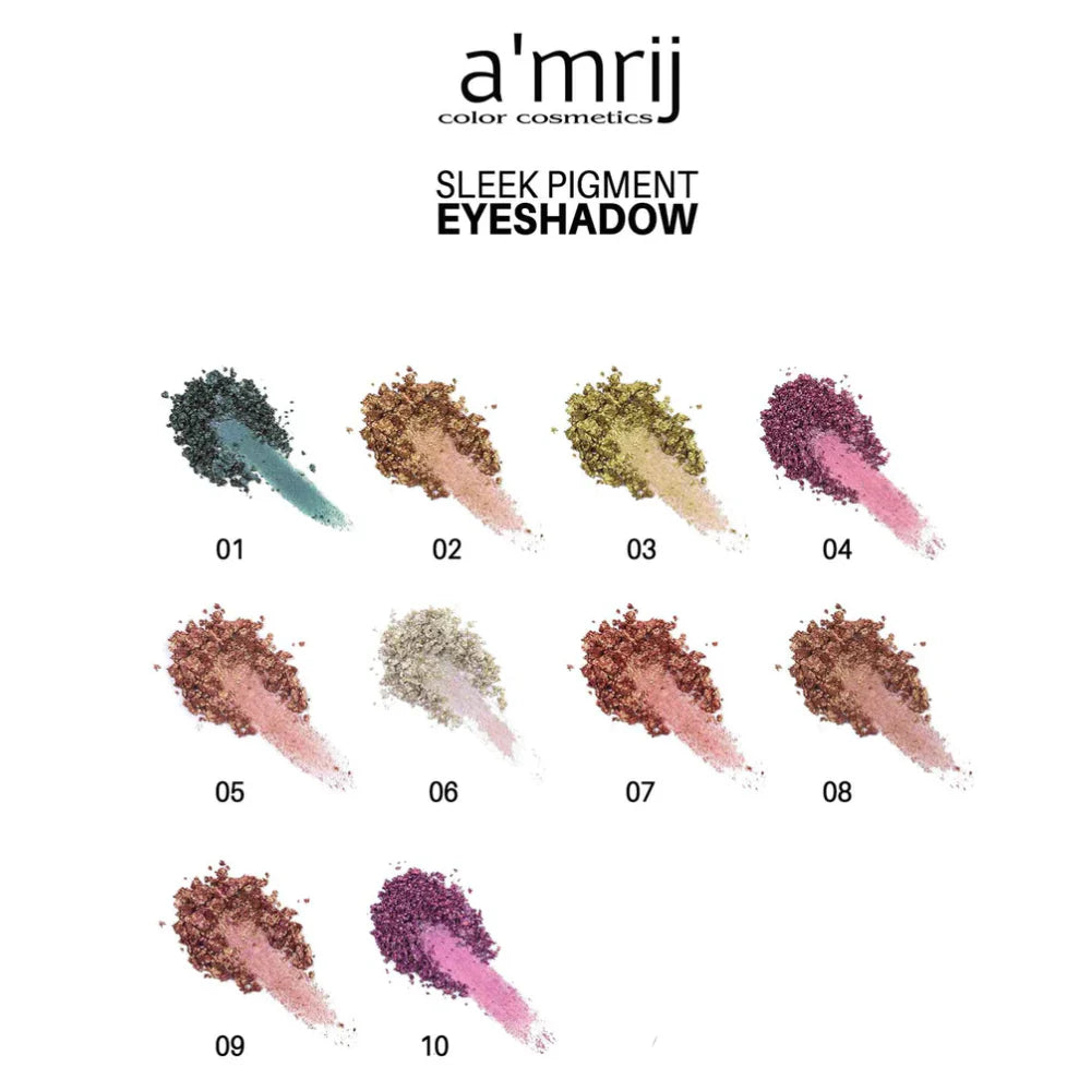 AMRIJ #10 SLEEK PIGMENT EYESHADE AMRIJ #10 SLEEK PIGMENT EYESHADE