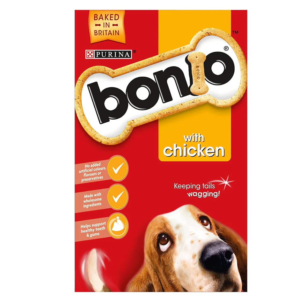 PURINA BONIO DOG BISCUIT WITH CHICKEN 650 GM PURINA BONIO DOG BISCUIT WITH CHICKEN 650 GM