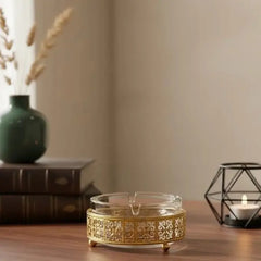Regal Aura Glass Ashtray