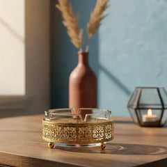 Regal Aura Glass Ashtray