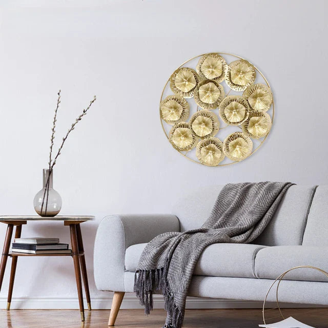 Hanging Iron Round Wall Decoration Hanging Iron Round Wall Decoration