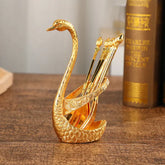 Swan Cutlery Holder Set