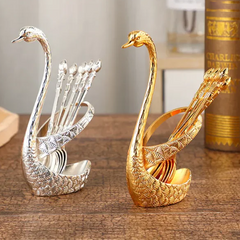 Swan Cutlery Holder Set