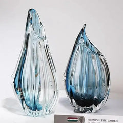 Correa Transparent Glass Vase