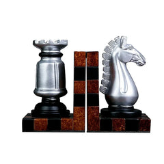 Creative Unique Chess Sculpture Bookend