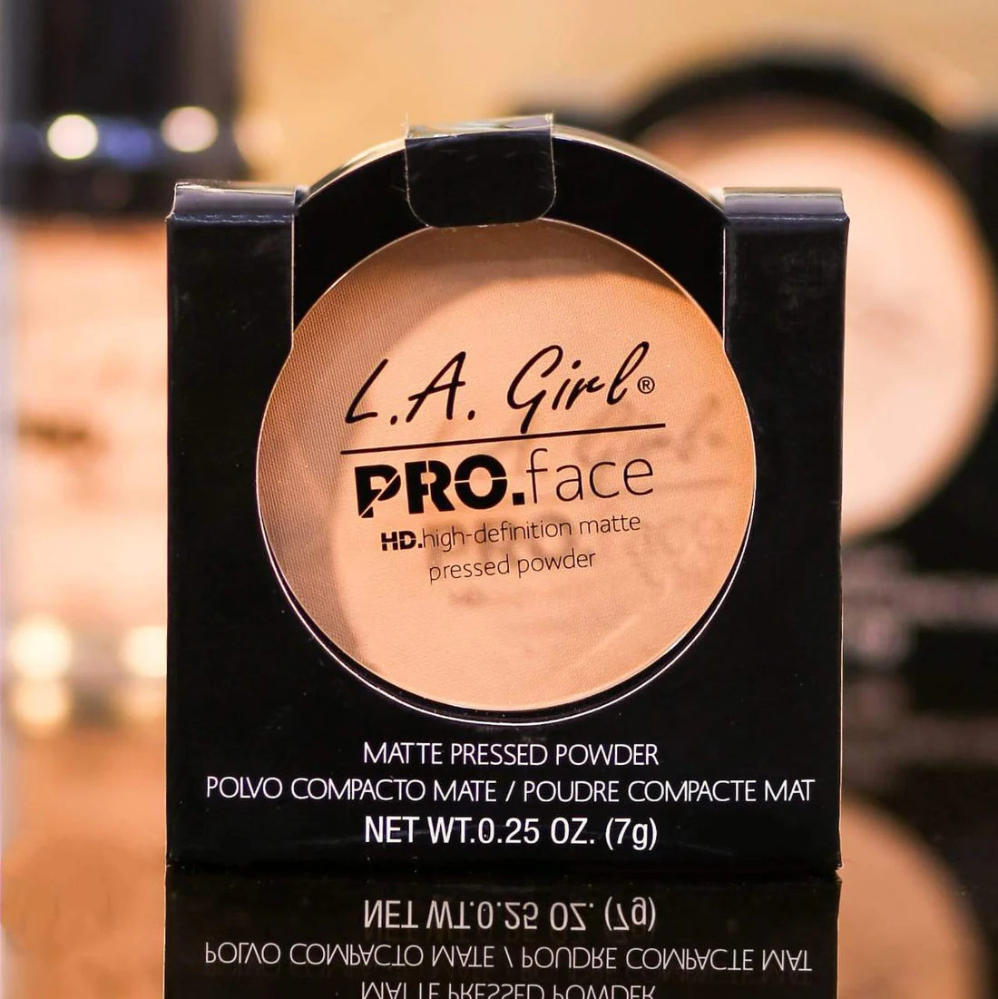 La Girl Pro.Face Pressed Powder Soft Honey Pc La Girl Pro.Face Pressed Powder Soft Honey Pc