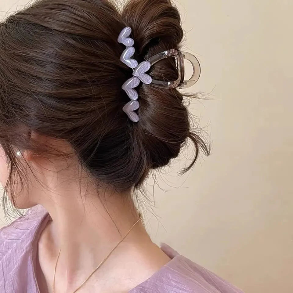 HEARTS - HAIR CLAW HEARTS - HAIR CLAW