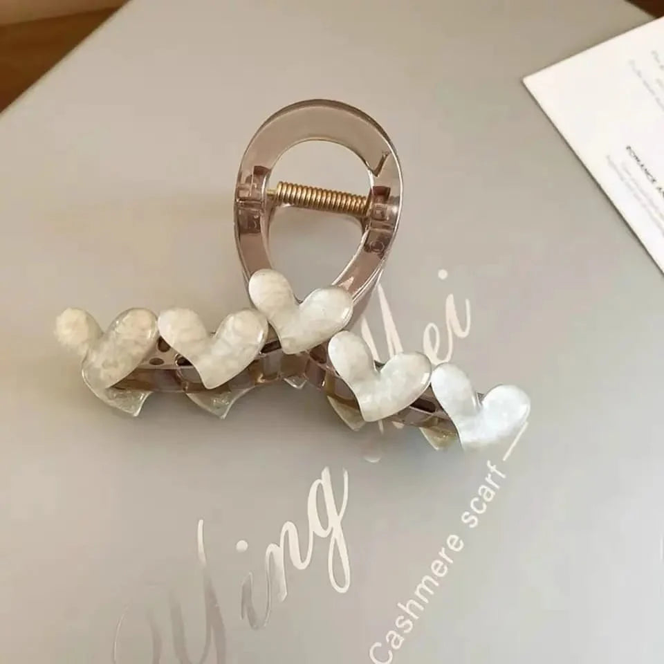 HEARTS - HAIR CLAW HEARTS - HAIR CLAW