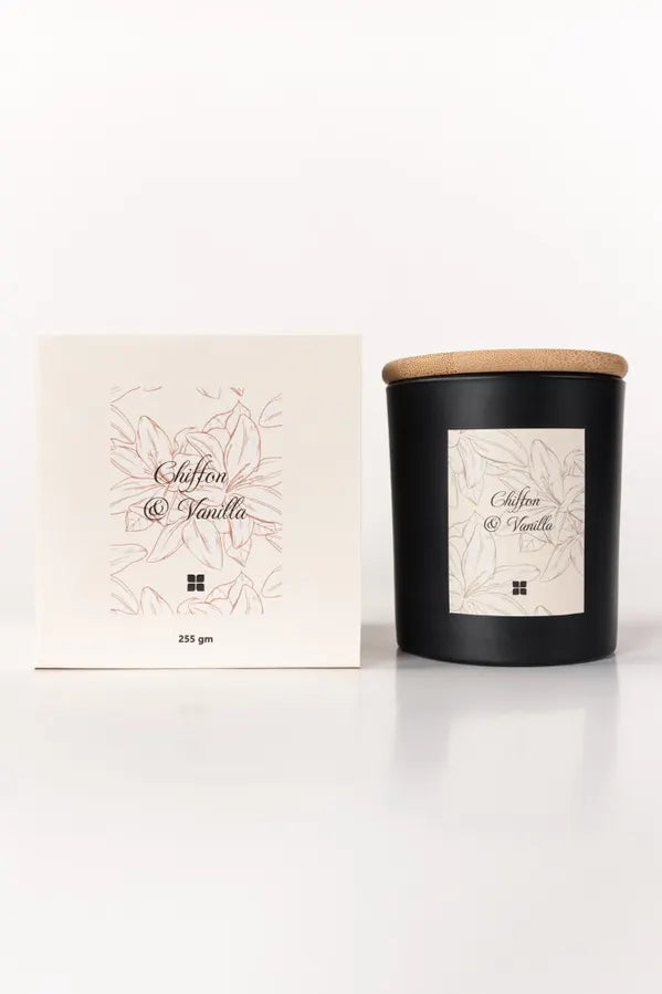 Chiffon And Vanilla Scented Candle Chiffon And Vanilla Scented Candle