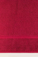 Crimson Terry Bath Mat