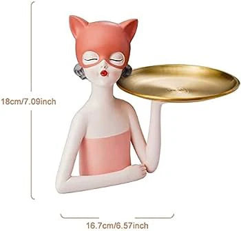 Cat Girl Storage Sculpture Cat Girl Storage Sculpture