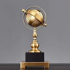 Rotating Globe Sculpture