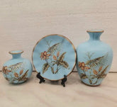 Floral Ceramic Vase (Set of 3)