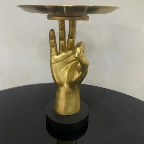 Hand Figurine Tray Storage Decor Hand Figurine Tray Storage Decor