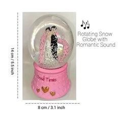 Beautiful Couple Snow Globe