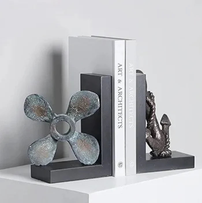 Nautical Decoration Bookends (Pair) Nautical Decoration Bookends (Pair)