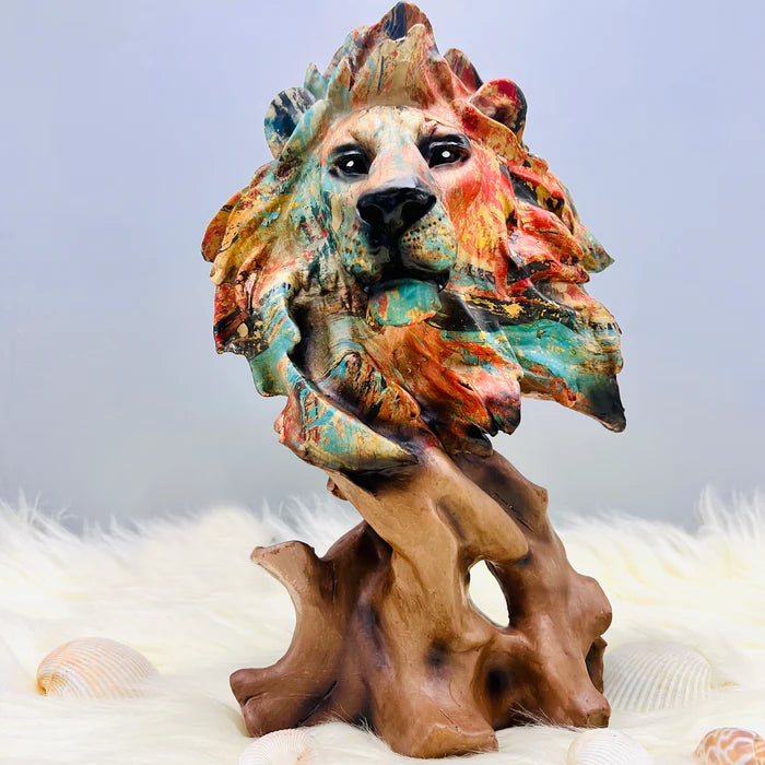 Resin Lion Sculpture Resin Lion Sculpture