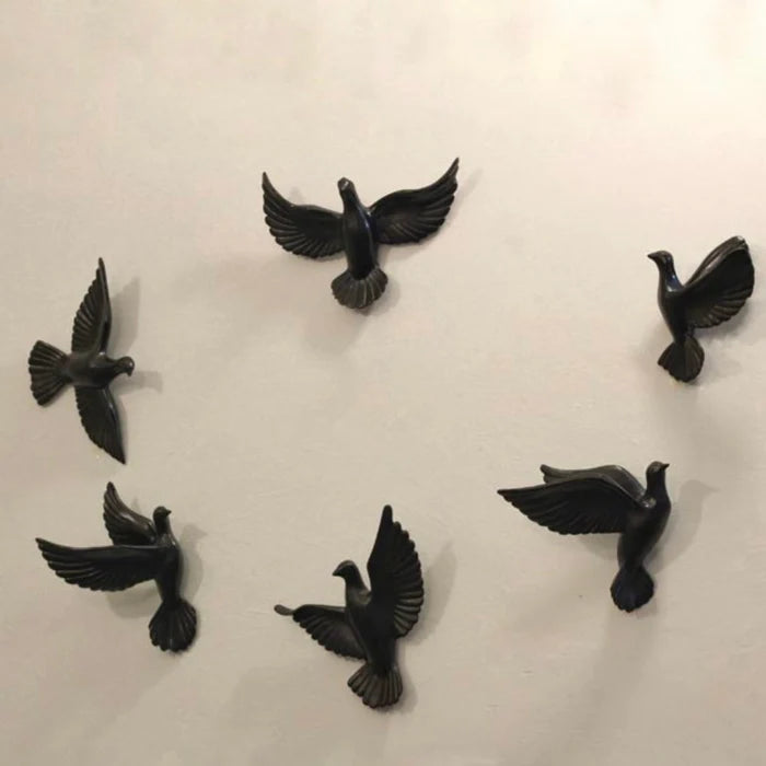 3D Seagull Birds Wall Decor (Set of 6) 3D Seagull Birds Wall Decor (Set of 6)