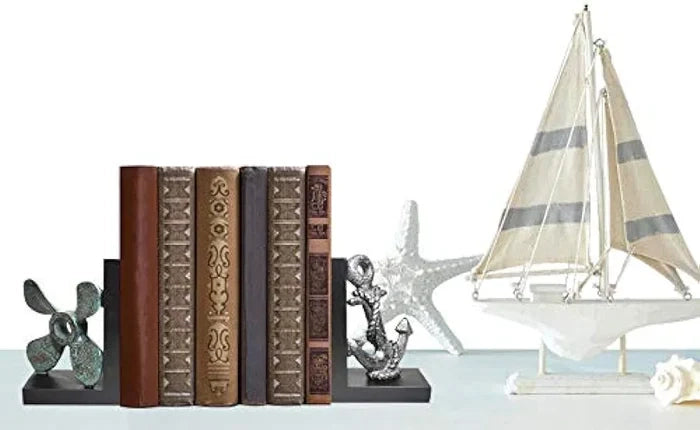 Nautical Decoration Bookends (Pair) Nautical Decoration Bookends (Pair)