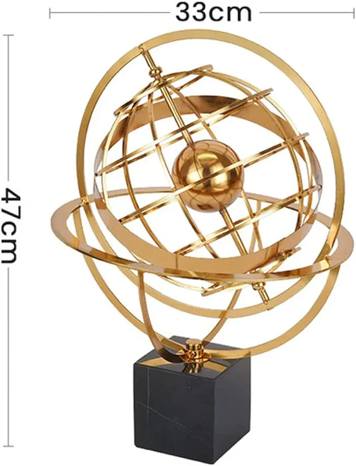 Nordic Marble Base Globe Nordic Marble Base Globe