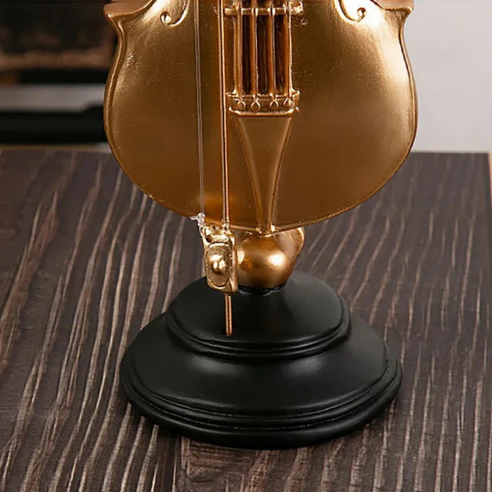 Retro Violin Musical Instrument Sculpture Retro Violin Musical Instrument Sculpture