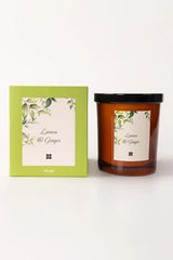 Lemon And Ginger Scented Candle