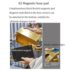 Luxury Gold Sparrow Tissue Box