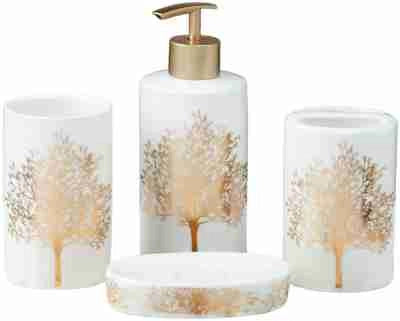 Ceramic Bathroom Accessories (Set Of 4) Ceramic Bathroom Accessories (Set Of 4)
