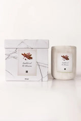 Sandalwood And Blossom Scented Candle