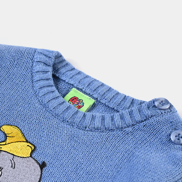 INFANT BOYS COTTON SWEATER LITTLE ELEPHANT INFANT BOYS COTTON SWEATER LITTLE ELEPHANT