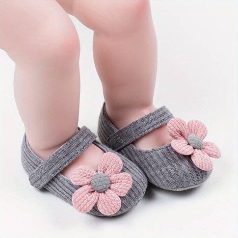 Cute Flower Comfortable Sneakers For Baby Girl