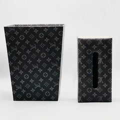 Louis Vuitton Monogram Square Basket And Tissue Box Set