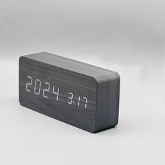 Studio Desk LED Clock (Time, Date & Temperature Display)