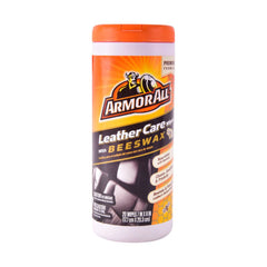 ARMORALL LEATHER CARE WIPES WITH BEESWAX17.7CM X 20.3CM