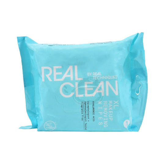 REAL TECHNIQUES MAKE-UP REMOVING WIPES 25 XL