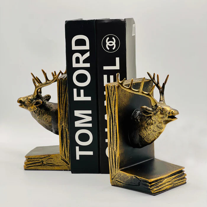 Vintage Deer Delight Bookend