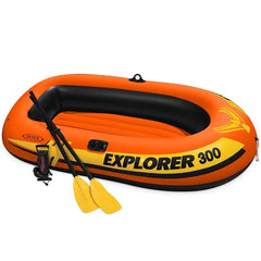 Intex Explorer 300 Inflatable Boat for 3 Persons