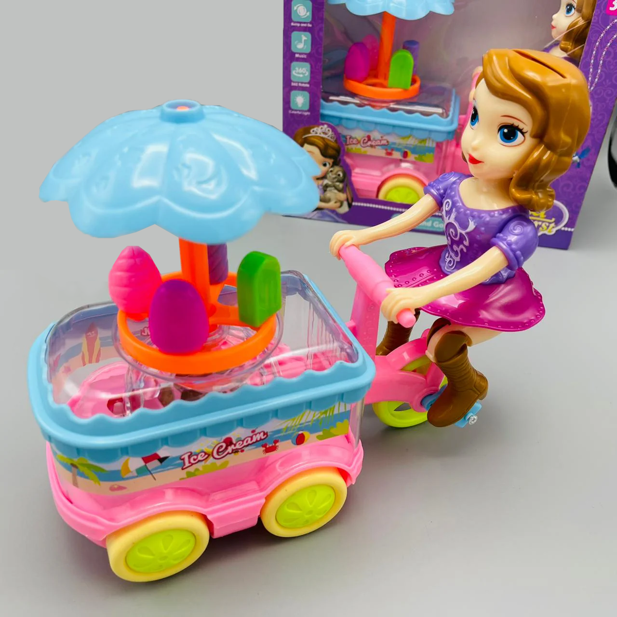 Sofia The First Ice Cream Bicycle