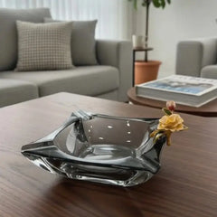 Exclusive Transparent Crystal Ashtray
