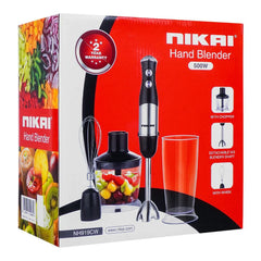 NIKAI STICK BLENDER 4 IN 1 HN919CW