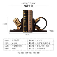 Microphone Headset Model Bookend